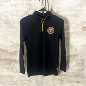 NBA Golden State Black Quarter Zip